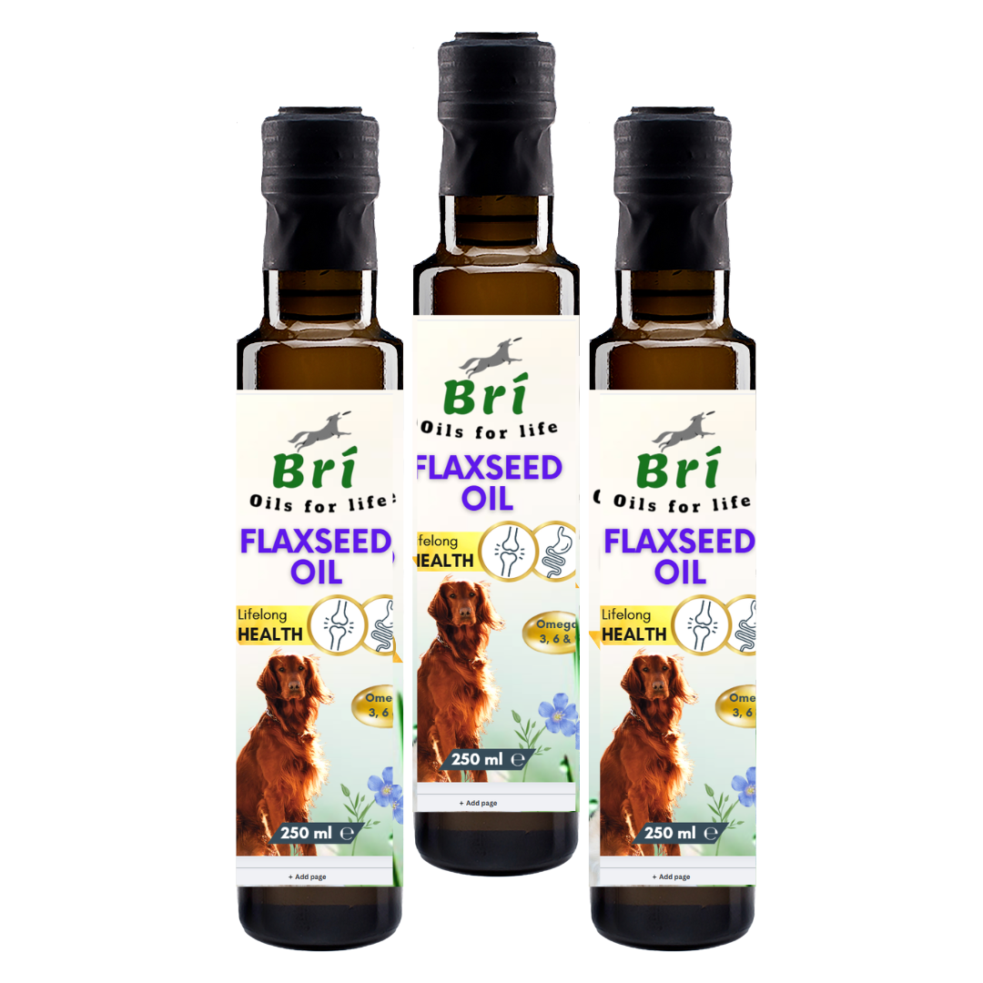 BRI - OMEGA Premium Flax ( Linseed) Oil - 3 x 250Mls