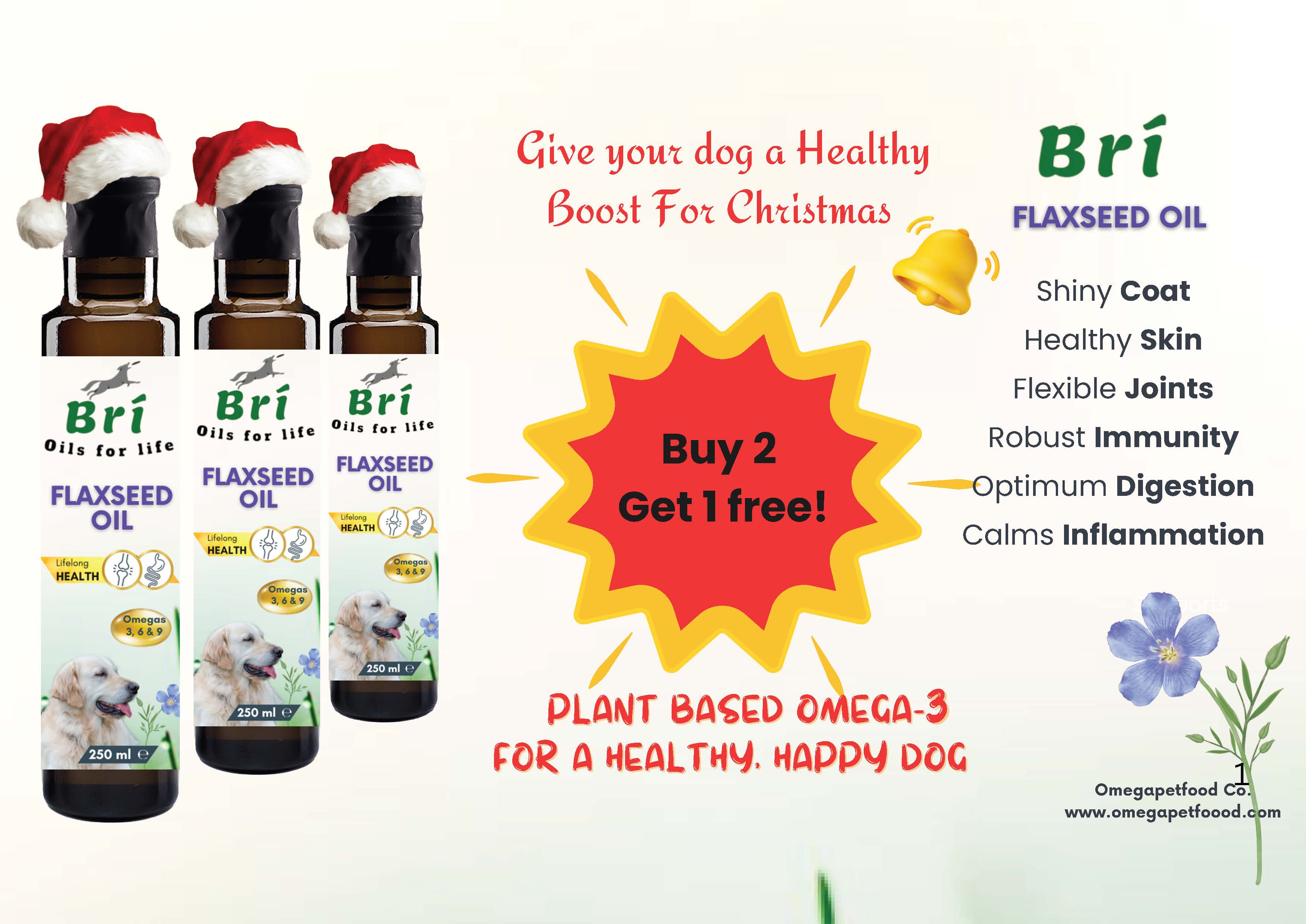 BRI - XMAS PROMO - 2 x 250Mls + 1 Free