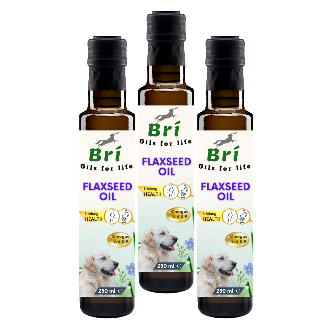 BRI - OMEGA Premium Flax ( Linseed) Oil - 3 x 250Mls